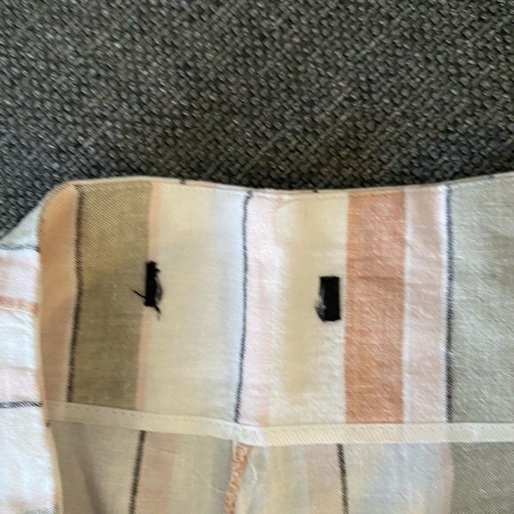 Beautiful high waisted linen shorts - Picture 4 of 9